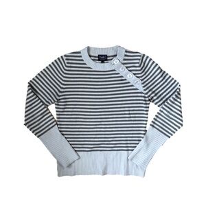 Twik Striped Nautical French Chic Sweater Medium